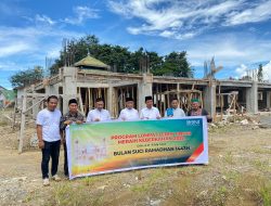 RMB Terima Bantuan BNI Rp10 Juta untuk Masjid Salolo