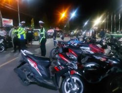 Selama Ramadan, Polisi dan Satpol Tana Toraja Jaring Puluhan Kendaraan