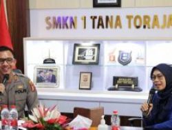 Kapolres Tana Toraja Live Streaming di SMKN 1, Serukan Kamtibmas Bagi Pelajar