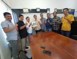 Pengurus HIPMI Sambangi Palopo Pos, Sampaikan Selamat HUT ke-22 Tahun