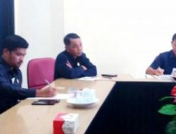 Hari Pertama Berkantor di DPRD, Arfan Basmin RDP Penanganan Bencana di Komisi III