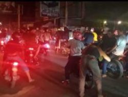 Sambut Tahun Baru 2022, Ratusan Muda- Mudi Konvoi Keliling Kota Palopo Gunakan Sepeda Motor