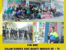 Fun Bike Peringati Hari Bhakti Imigrasi ke-72