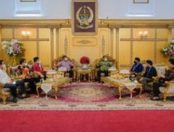 Bupati Tana Toraja dan GMKI Jadi Tamu Pertama Andi Sudirman Setelah Dilantik Sebagai Gubernur