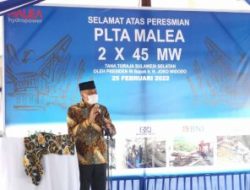PLTA Malea Energy Hydropower di Tana Toraja Telah Diresmikan Presiden Jokowi