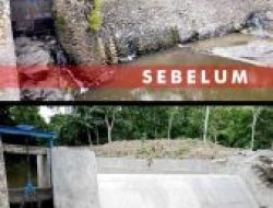 Andi Sudirman Rehab Bendung dan Jaringan Irigasi Alekarajae, Aliri 690 Hektare Sawah di Sidrap
