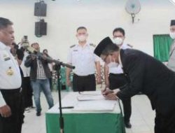 Ombas Lantik 250 Kepala Sekolah SD dan SMP di Torut