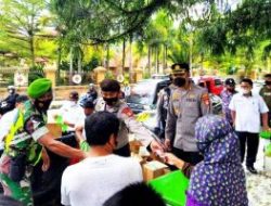 Antisipasi Kerumunan, Kapolres Tana Toraja Awasi Jalannya Pasar Murah Minyak Goreng