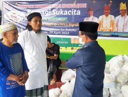 PMTI Salurkan Bantuan 100 Paket Sembako di To’Kaluku Tana Toraja
