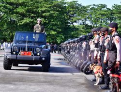 Apel Gelar Pasukan Operasi Ketupat 2022, Gubernur Sulsel Ingatkan Masyarakat Taati Aturan Selama Mudik