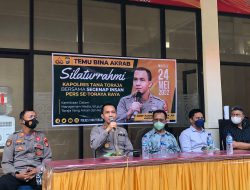 Kapolres Tana Toraja Temu Akrab Bersama Insan Pers, Beberkan Kegiatan Sambut Hari Bhayangkara