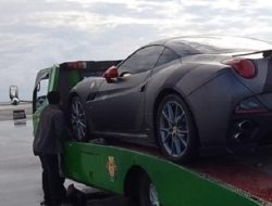 Penampakan Mobil Ferrari Indra Kenz yang Disita Kepolisian Senilai Miliaran Rupiah, Ini Deretan Harta Lainnya yang Diambil