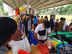 Pasar Murah Gagasan Menteri BUMN Erick Thohir Ringankan Beban 3.000 Masyarakat Prasejahtera Toraja Utara