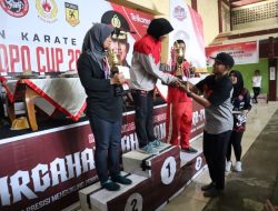 Palopo Sabet Juara Umum, Makassar Runner Up Kejuaraan Karate, Kapolres: Ajang Menempa Atlet