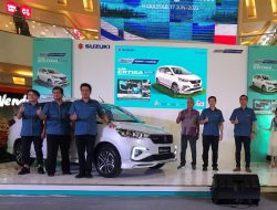 Suzuki All New Ertiga Hybrid Resmi Mengaspal di Sulsel, Ini Penampakannya Saat Launching di Makassar