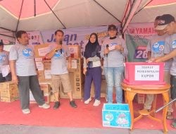 Owner BM Residence Hotel Beri Kejutan, Tambah Hadiah Voucher Nginap  di Acara Jalan Sehat HUT ke-22 Palopo Pos