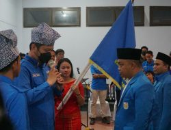Lantik Ketua KNPI Tator, Arham Basmin Ajak Pemuda Toraja Jaga Nilai-nilai Budaya