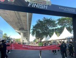 Peringati Hari Kelahiran Pancasila, 5.500 Pelari Ramaikan Kapolrestabes Makassar Cup 2022
