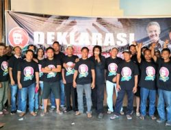 Relawan Forgan (Forum Relawan Ganjar) Toraja Deklarasi Dukungannya Ke Ganjar Pranowo -Erick Thohir