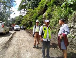 Dewan JRM Tegur Pekerja Pembangunan Preservasi Ruas Jalan Enrekang-Toraja