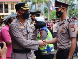Selamat, 21 Personel Polres Tana Toraja Naik Pangkat Periode 1 Juli