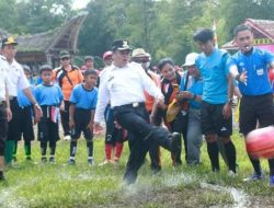 Ombas Buka Event Bupati Cup ll Kategori SD SMP Tingkat Kecamatan di Nanggala