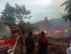 Satu Rumah di Kelurahan Jaya Palopo Ludes Terbakar