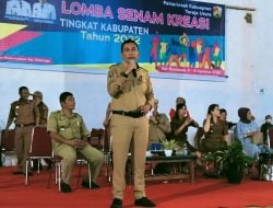 Lomba Senam Kreasi Jadi Juara 1 Tingkat Kabupaten, Tim Persit dan Tingkat Kecamatan Juara 1 Kecamatan Rantepao