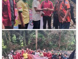 Elemen Pemuda Torut Aksi Galang Dana Peduli Korban Kebakaran di Lembang Sangbua