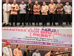 Ombas Hadiri Pembukaan Raker PKBGT 2022 di Makassar, Berikan Dukungan Dana Rp250 Juta