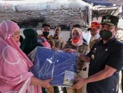 Andi Sudirman Tinjau dan Beri Bantuan Korban Kebakaran di Rappokalling Timur