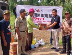 Peduli, PD PMTI Palopo Salurkan Bantuan ke Korban Longsor dan Banjir