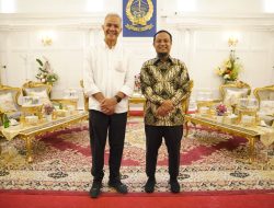 Ganjar Pranowo Sharing Pengalaman Jadi Gubernur ke Andi Sudirman serta Bahas G2G dan B2B Jateng-Sulsel