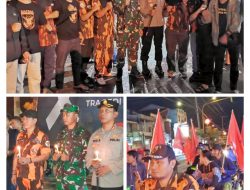 MPC PP Torut Gelar Penyalaan Lilin dan Doa di Kandian Dulang, Peringati Tragedi Kanjuruhan Malang