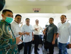 Gubernur Andi Sudirman Ikuti Pengoperasian Terbatas KA Perintis Andalan Celebes Lintas Garongkong – Mangilu