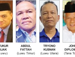 SBj, Tryono, Abdul Fattah, dan John Diplomasi Hampir Pasti Aklamasi, Palopo Ketat