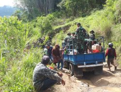 Pelepasan Satgas TMMD ke-115 Tana Toraja Penuh Haru, Warga Bo’ne Buntu Sisong Berterima Kasih