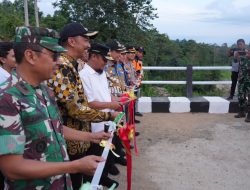 Gubernur Andi Sudirman Resmikan Jembatan Lanrange, Hilangkan Isolasi Warga di Perbatasan Wajo-Sidrap