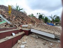 Gempa di Cianjur Jawa Barat 5,6 Magnitudo, 2 Warga Meninggal Dunia 4 Orang Luka-luka