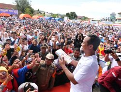 Gubernur Andi Sudirman Bersama 10 Ribu Masyarakat Jalan Sehat Sulsel Anti Mager di Selayar