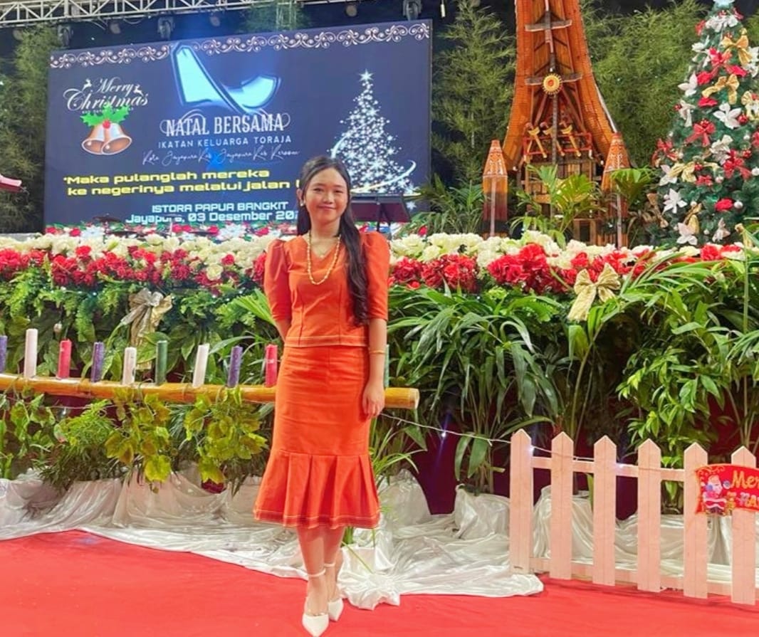 Mengisi Acara Natal Gabungan IKT di Jayapura, Mey Christin: Bersyukur Ikut Natal Bersama Ikatan Keluarga Toraja
