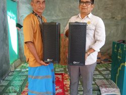 Politisi Golkar Palopo Baharman Supri Kembali Sumbang Sound System