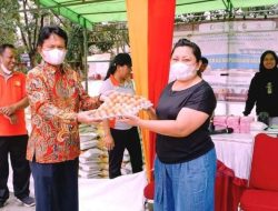 Sekda Torut Launching Pasar Murah Menyambut Natal dan Tahun Baru