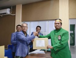 Lantunan Shalawat Badar Iringi Dr. Muammar Mendaftar Sebagai Bakal Calon Rektor IAIN Palopo 2023-2027