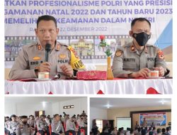 Jelang Operasi Kepolisian Terpusat Lilin 2022, Polres Toraja Utara Gelar Lat Pra Ops