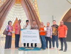PT Vale Indonesia Bersama Huayou Serahkan Donasi Rp5 M Pasca-Gempa Cianjur, Gubernur Jabar Ridwan Kamil: Terima Kasih