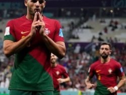 Portugal Pesta Gol 6-1 ke Gawang Swiss, Ramos Hat-trick, Tantang Maroko di Perempatfinal