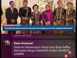 Presiden Jokowi Minta AAS Foto Bersama, Padahal Tamu Antrian Panjang