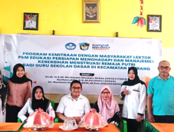 PkM Edukasi Persiapan Menghadapi dan Manajemen Kebersihan Menstruasi Remaja Putri bagi Guru SD di Kecamatan Ma’rang Kabupaten Pangkep