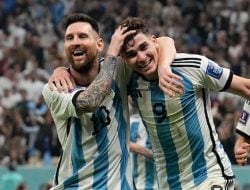 Argentina Bantai Kroasia 3-0, Tim Tango ke Final, Messi Pecahkan Rekor